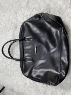 ロンシャンLONGCHAMPビジネスバッグ　ハンドバッグ黒　レザー