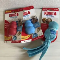 KONG コングおもちゃ　3個 セットのサムネイル