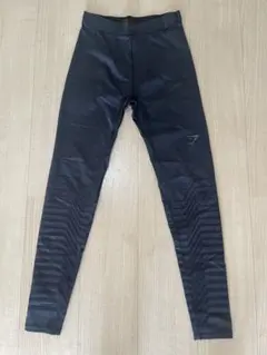 【美品】Gymshark（ジムシャーク） メンズ レギンス ブラックのサムネイル