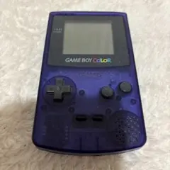 T*K様 ゲームボーイカラー クリアパープル 本体　ジャンク品