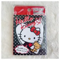 【新品】平成レトロ ハローキティ ブック型 メモ 付箋 2012