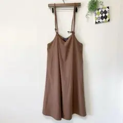 【アズノウアズ】 サロペット オーバーオール パンツ ブラウンのサムネイル