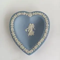 WEDGEWOOD 　　ハートトレー　ぺールブルー