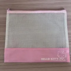 ハローキティ　 メッシュポーチ ピンク　サンリオ　コレクション　小物入れ