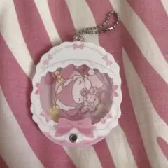 マイメロ　シークレットカスタムチャーム　アクリルキーホルダー　バブ　サンリオ