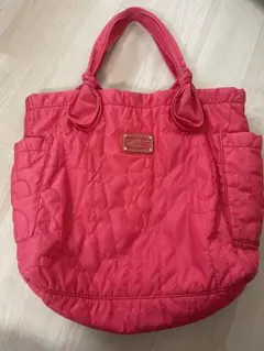 ピンク キルティング バッグ マークジェイコブス