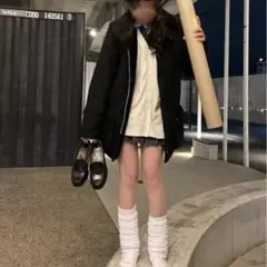 白カーディガン制服