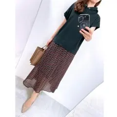 【美品✨】定価37,000円❤️Diagram ダイアグラム ドッキングワンピース