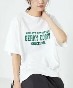 FREAK'S STORE ジェリー・コスビー カレッジロゴプリントTシャツのサムネイル