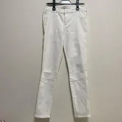 H&M スキニーパンツ ホワイト