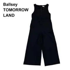 Ballsey TOMMOROWLAND ウール オールインワン サロペット 黒のサムネイル