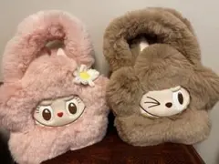 正規品北京限定POPLAND MOKOKO フラワーバッグ モココ ラブブ2点