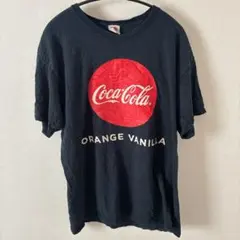 コカコーラ クルーネック 半袖 Tシャツ タイダイ柄 S 灰 綿 カジュアル 