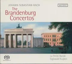 SACD　ブランデンブルク協奏曲　クイケン　ラ・プティット・バンド　2枚組