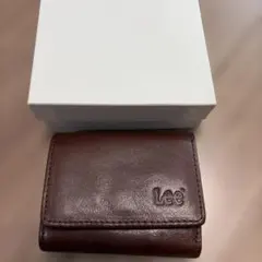 Lee 二つ折り財布 イタリアンレザー ブラウンのサムネイル