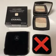 CHANEL デュオ プードゥル ルミエール　パウダー　ハイライト