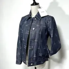 【美品】ウィークエンドマックスマーラ デニム ジャケット ノーカラー 38 Weekend Max Mara｜ノーカラーデニムジャケット