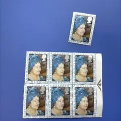 3728 外国切手 イギリス 1980年 エリザベス皇太后80歳誕生日