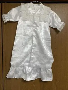 美品　ベビードレス　帽子付き