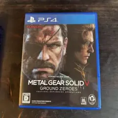 METAL GEAR SOLID V GROUND ZEROES PS4 箱あり