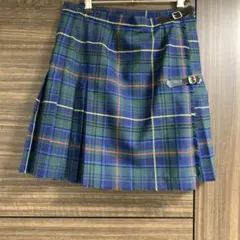 ラップ　チェックミニスカート