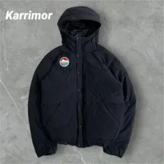 【人気】Karrimor ダウンジャケット　ドロコード　ワッペン　ブラック　Lのサムネイル
