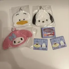 サンリオキャラクターズ　minimini ラグマット風　キーホルダー