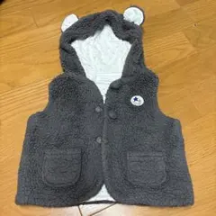 bebe ボアベスト　くまみみ