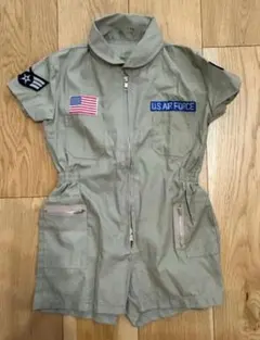 キッズ フライトスーツ US AIR FORCE風 コスチューム
