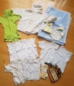 綿毛布など男の子用新生児用品まとめうり