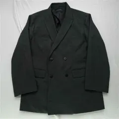 ★ナノ・ユニバース ダブルジャケット ブラック系 メンズ M