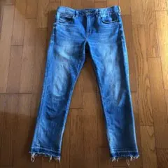 23区　レディース切りっぱなしストレッチデニム　38のサムネイル