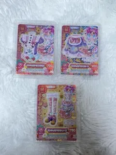 アイカツカード　エンジェルアリス　3枚セット
