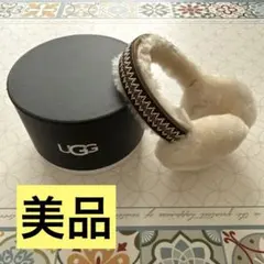 UGG レディース シープスキン イヤーマフ タスマン 栗色 ワンサイズ