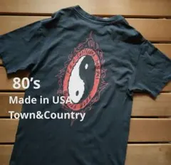 80's Town&Country オールドサーフTシャツ USA製 - メルカリ