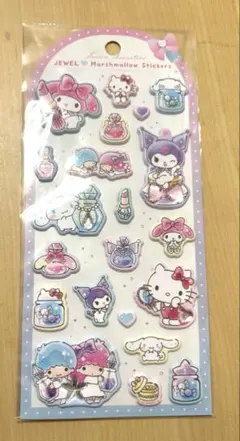 ジュエルマシュマロシール　サンリオ