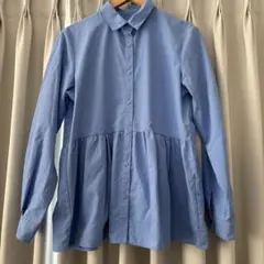 GU レディース長袖ブラウス