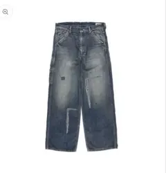 希少]GOAR.archive BLUE WAIST BAGGY DENIM - メルカリ