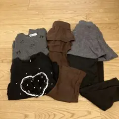 キッズ女の子 まとめ売り　H&M h&m 120cm スカッツ　セーター　長袖