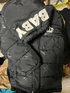 BABY 星柄 フード付きジャケット