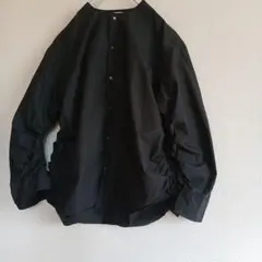 美品 THREE SQUARE ギャザー ボリュームスリーブ ワイド ブラウス 