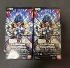 ドラゴンボールフュージョンワールド FB09 2BOXテープカット
