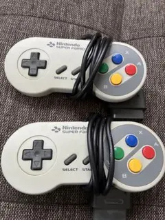 スーパーファミコン純正コントローラー2個セット