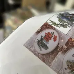 クロスステッチキット　　赤いポピーの風景