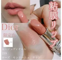 Dior ルージュ ディオール 219 限定色　新品未使用