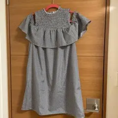 alicia PAGEBOY オープンショルダー ミニ ワンピースのサムネイル