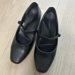 fuwaraku ストラップパンプス ブラック 23.0cm 3E