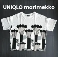 UNIQLO marimekko フラワープリント Tシャツ Lサイズ