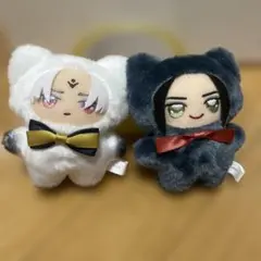 ペルソナ5 ロイヤル 主人公ジョーカー&明智吾郎ちびぐるみ中国限定TAPIOCA ペルソナ5 ロイヤル 主人公ジョーカー&明智吾郎ちびぐるみ中国限定