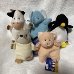 5種 復刻 ニックナックのオテダマネズミとなかまたちマスコット ナムコ